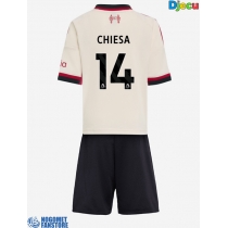 Liverpool Federico Chiesa #14 Gostujuci Dres za djecu 2025-26 Kratak Rukav (+ Kratke hlače)